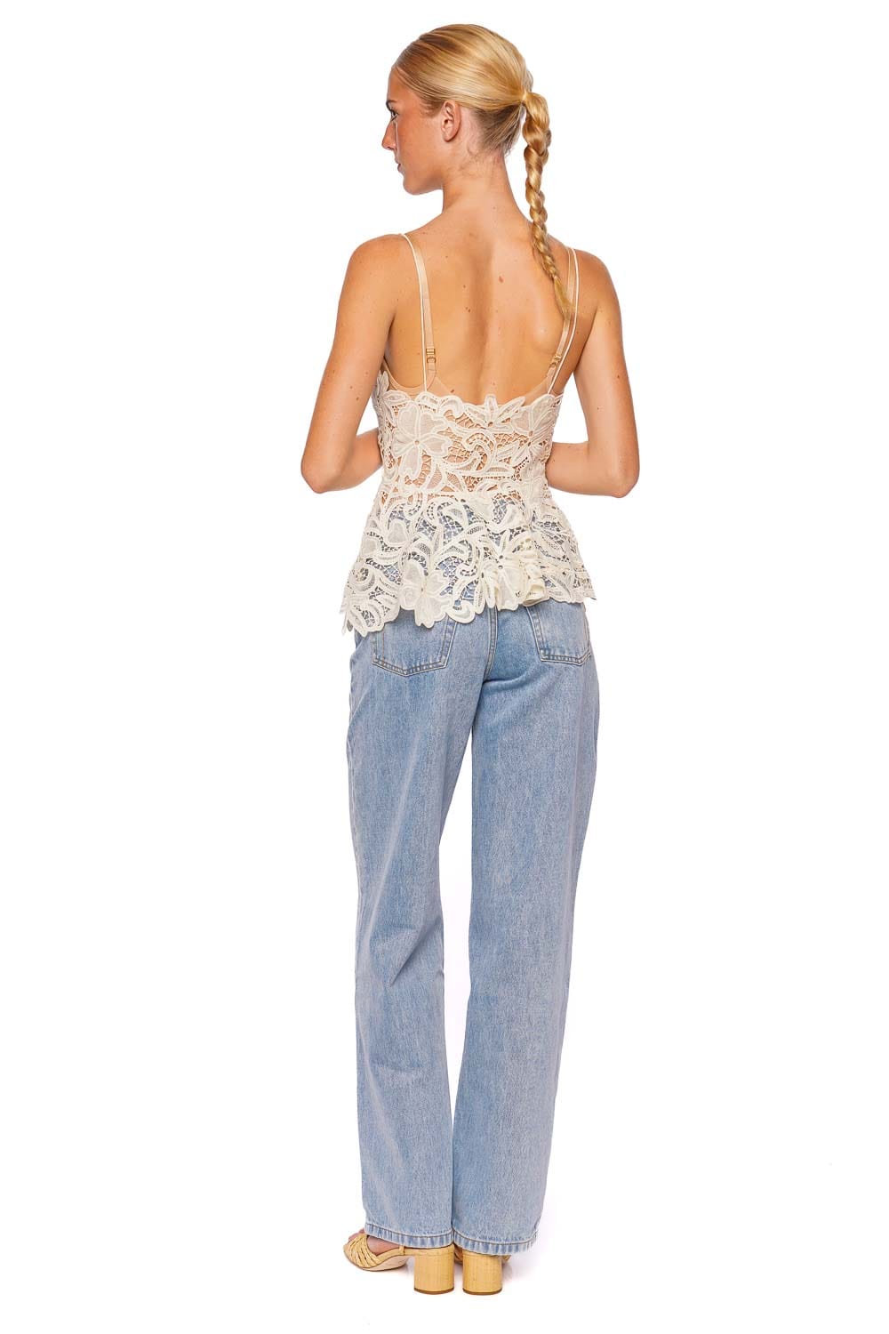 Lotta Pristine Floral Lace Top