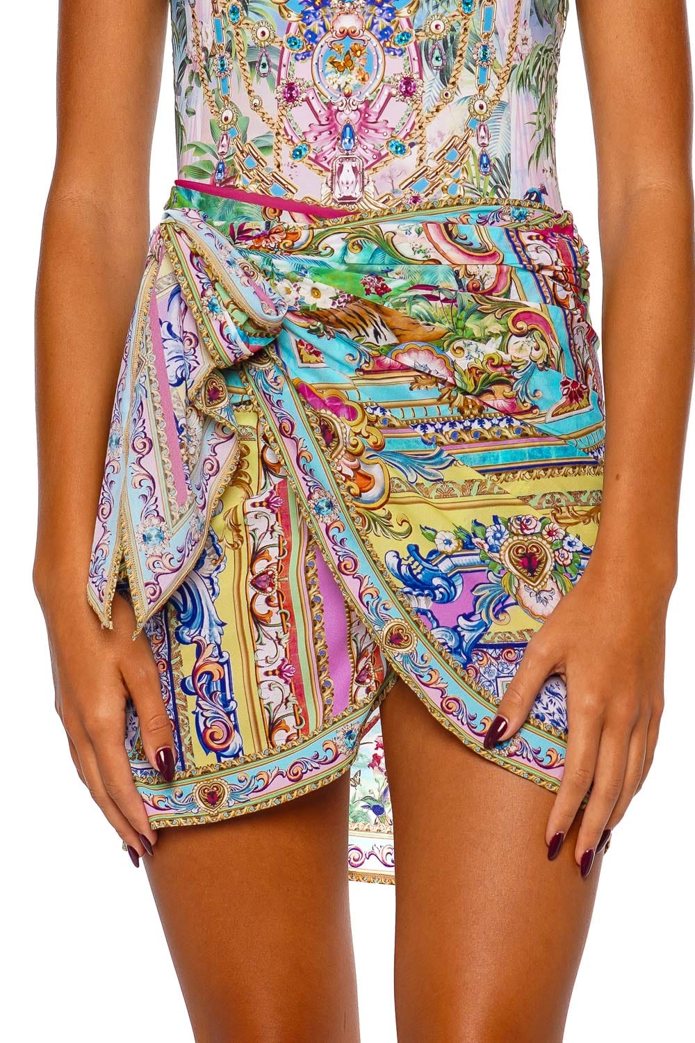 Spirit of Santa Maria Eyelet Sarong