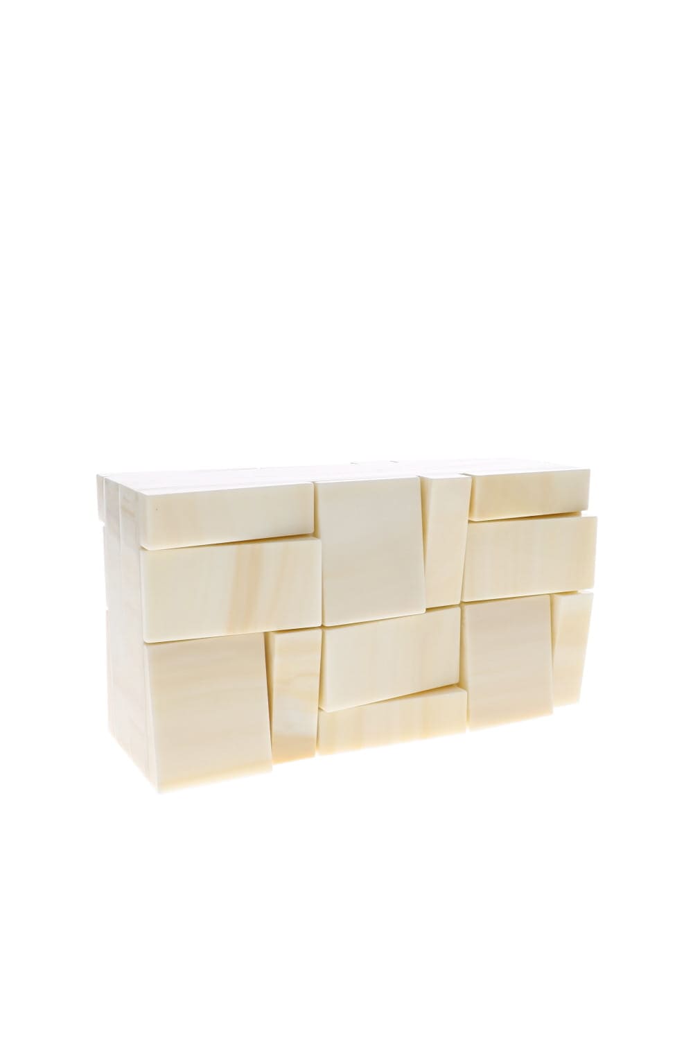 Galleria Sand Degrade Box Clutch
