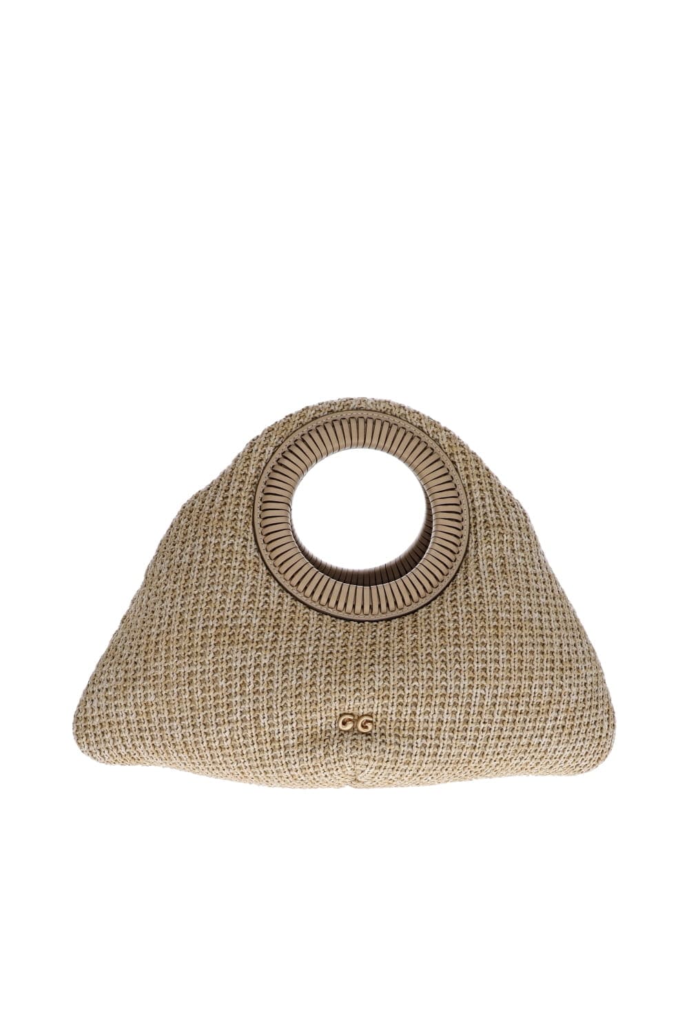 Thais Natural Straw Top Handle Bag