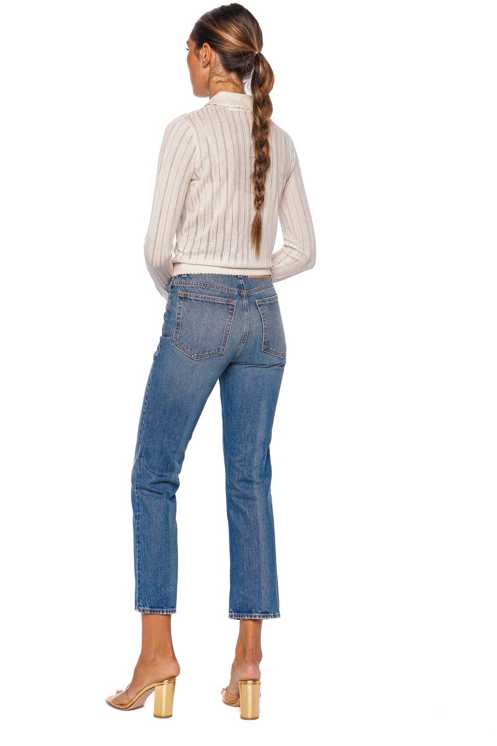 Lottie Pristine Pointelle Knit Cardigan