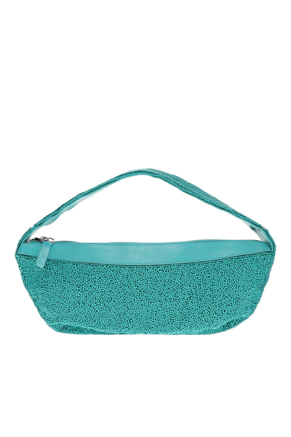 Demy Teal Beaded Shoulder Bag
