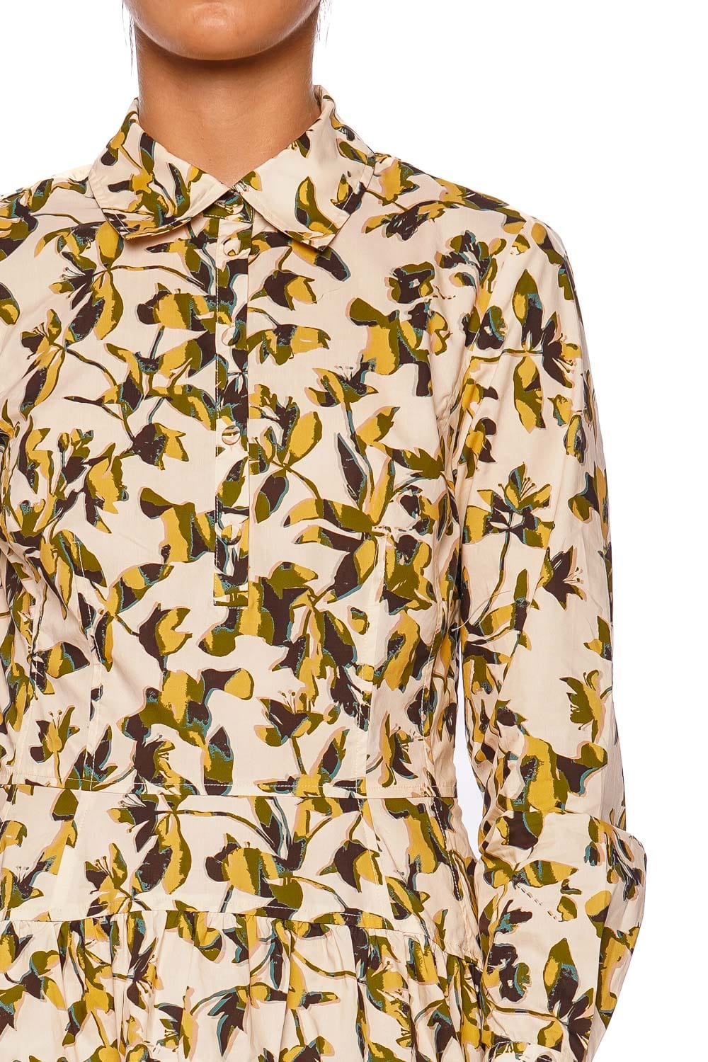 Nanette Floral Long Sleeve Mini Dress