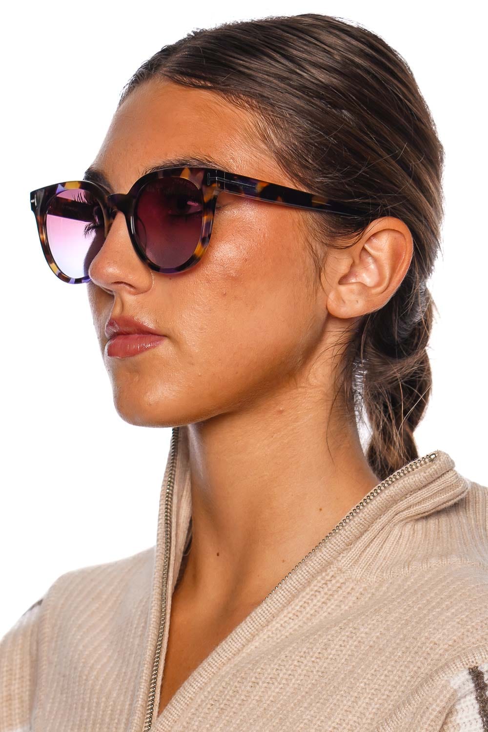 Moira Multicolor Tortoise Shell Sunglasses