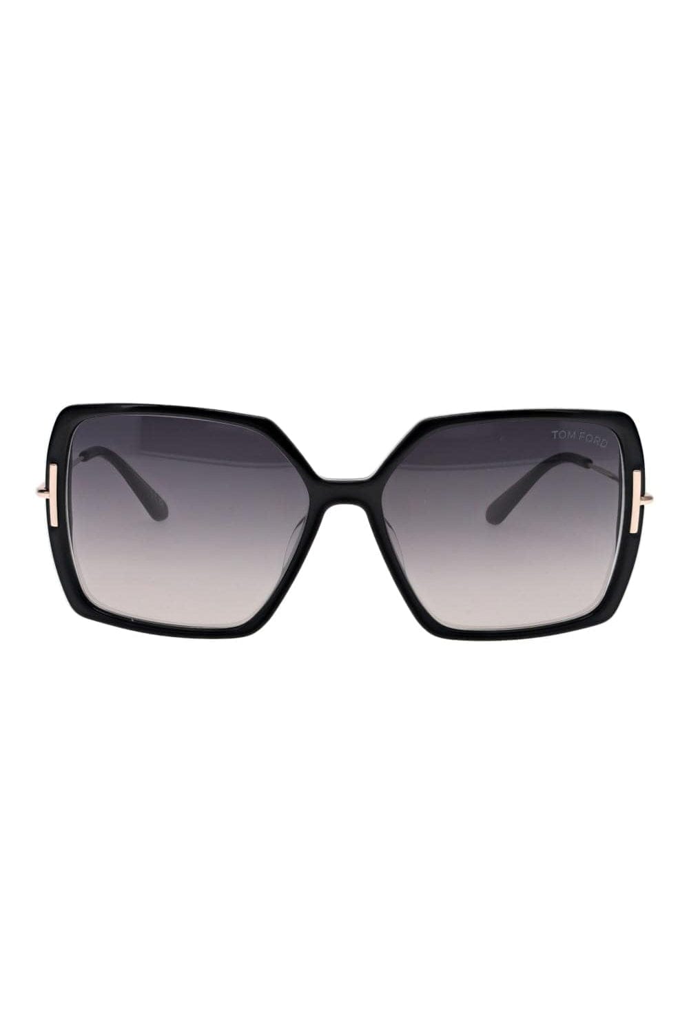 Joanna Black Gradient Acetate Sunglasses