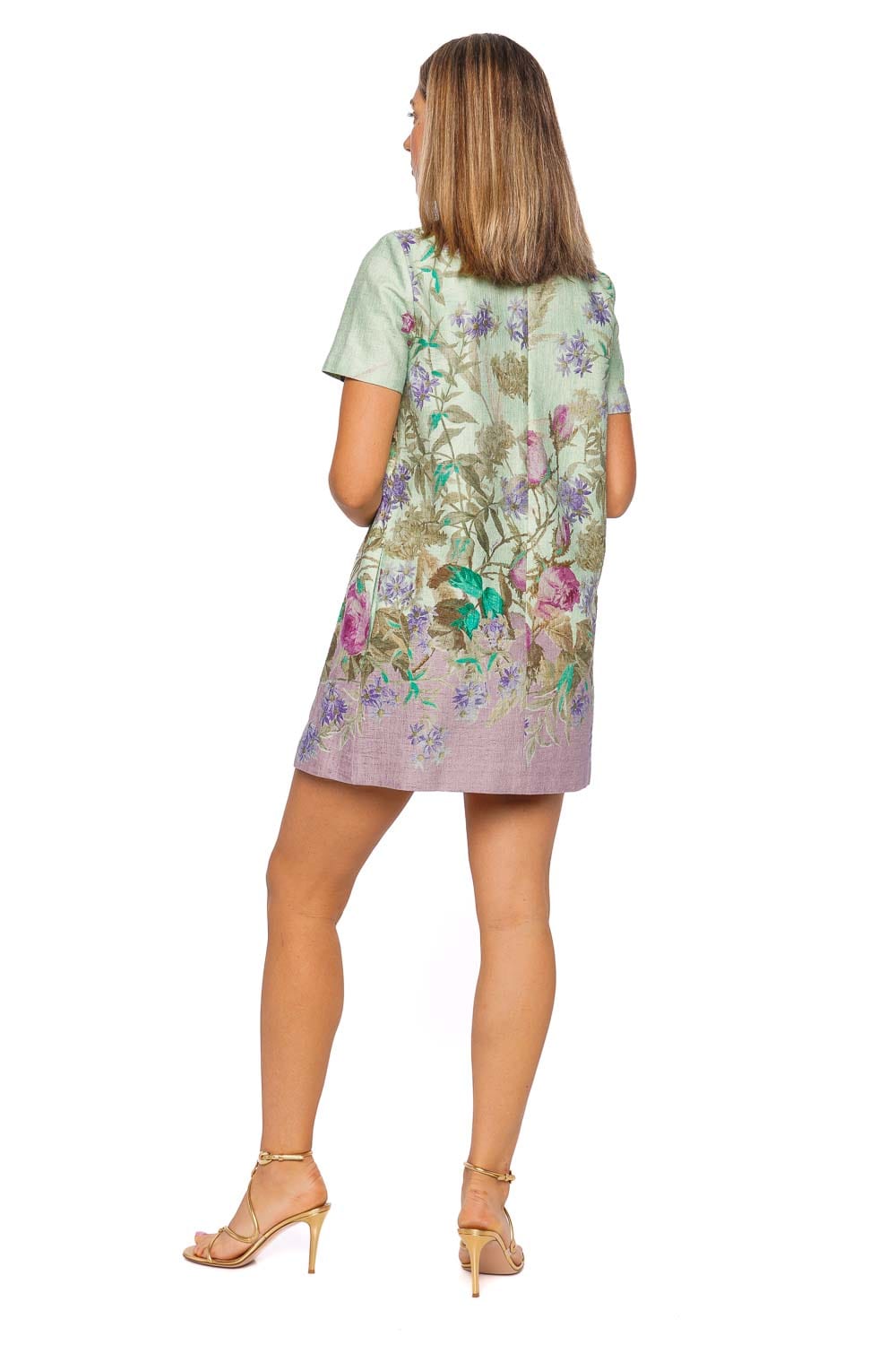 Heath Placée Floral Swing Mini Dress
