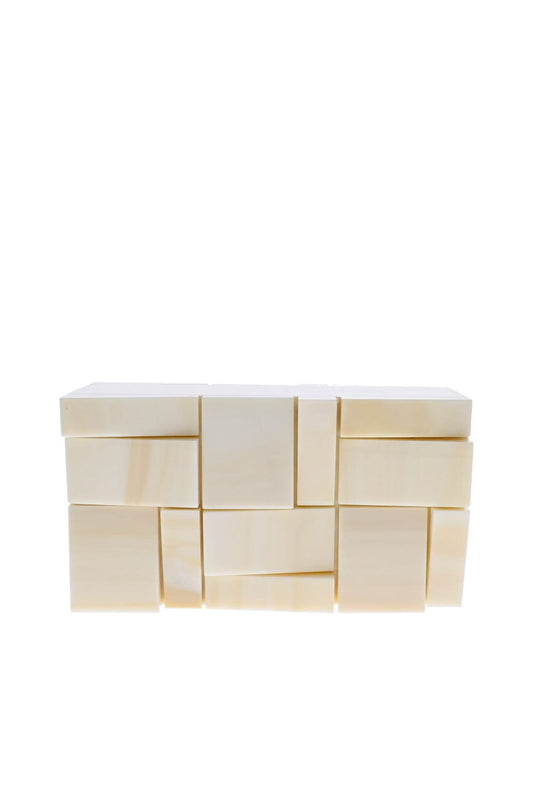 Galleria Sand Degrade Box Clutch