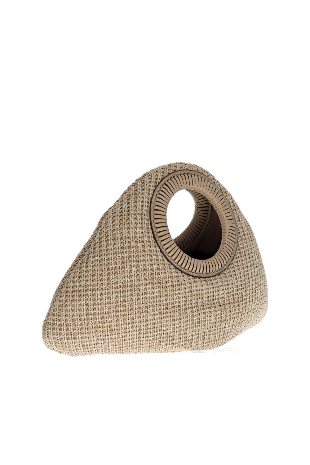 Thais Natural Straw Top Handle Bag