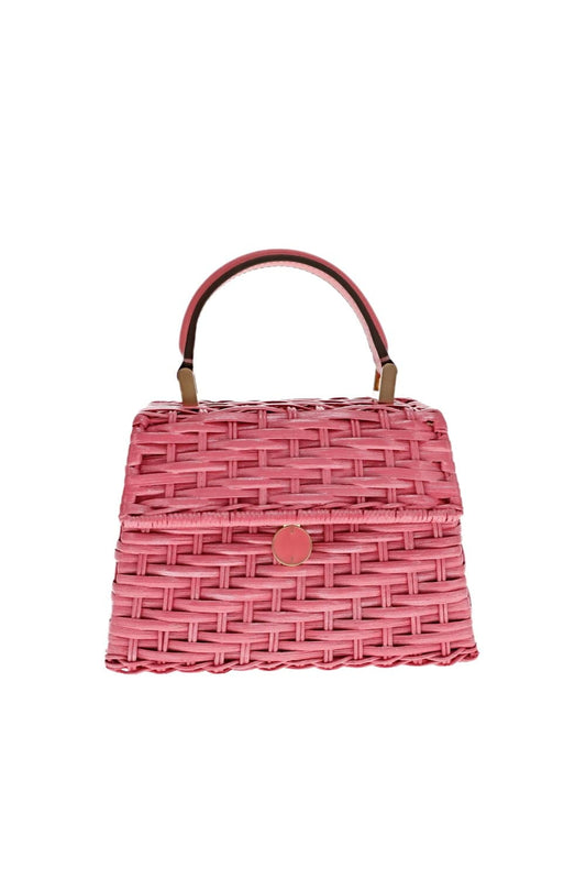 Bubble Nano Sybil Raffia Crossbody