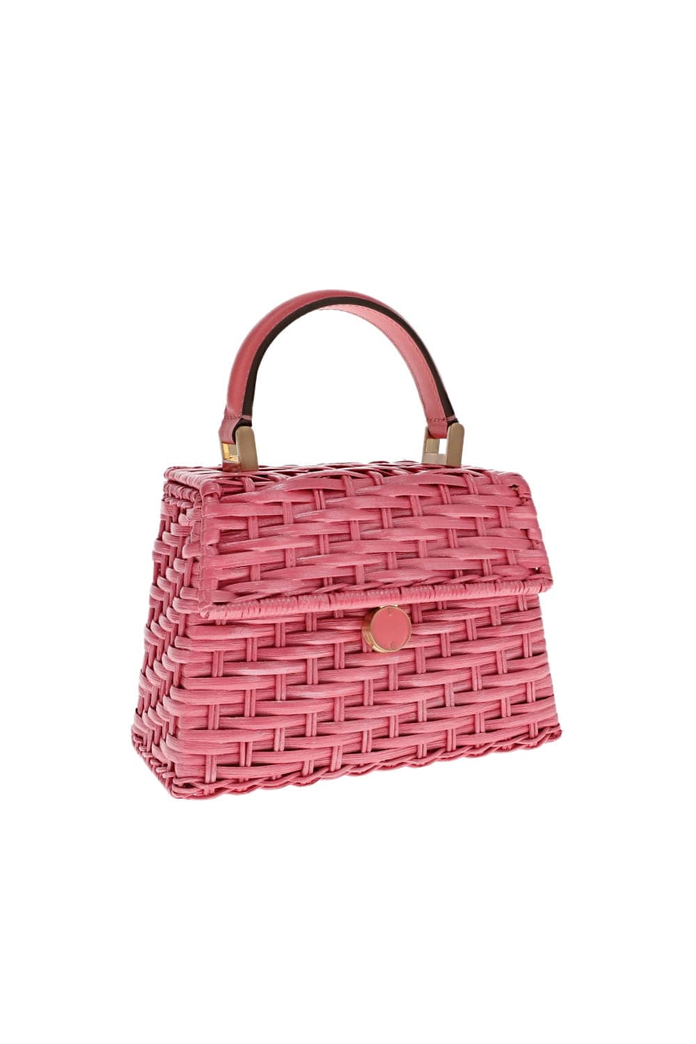Bubble Nano Sybil Raffia Crossbody