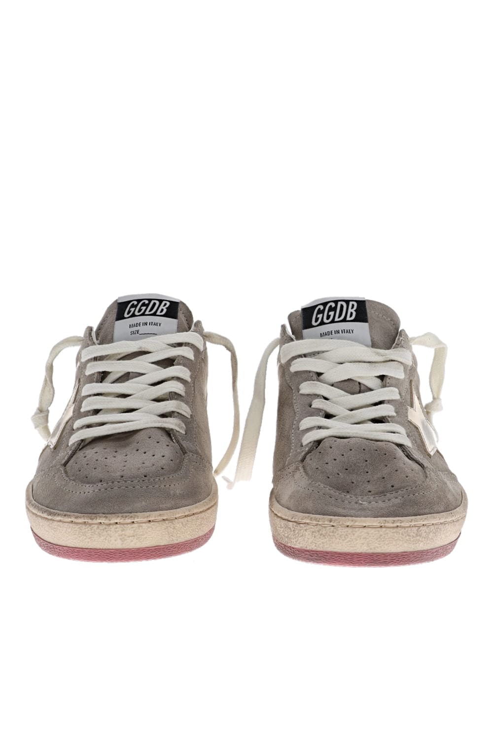 Ballstar Taupe Suede Leather Sneakers