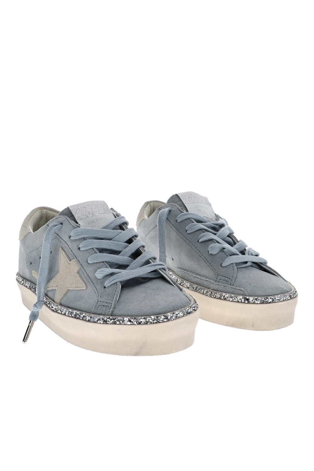 Hi Star Quarry Suede Glitter Foxing Sneakers