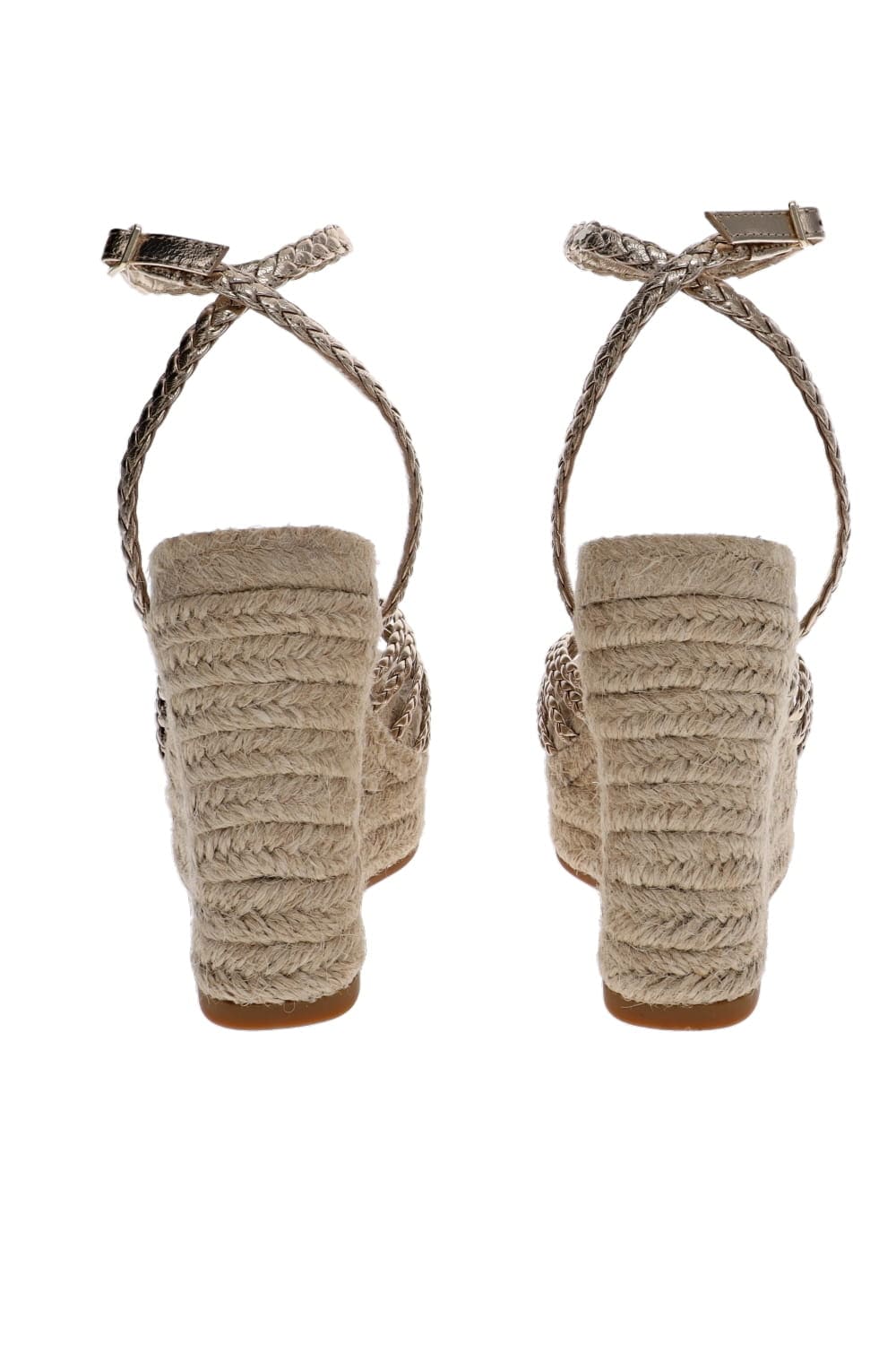 Pamela Champagne Mignon Knot Wedge