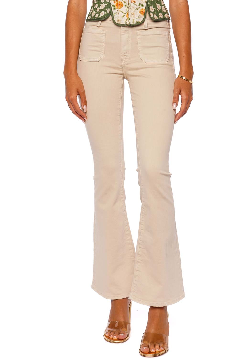 The Patch Pocket Weekender Flare Jean