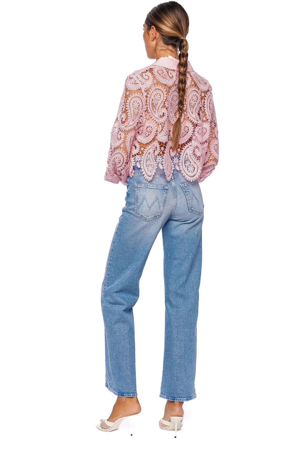 The Lasso Sneak Wide Leg Jean