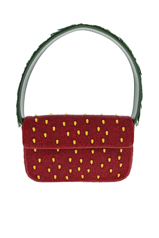 Tommy Strawberry Dream Beaded Shoulder Bag
