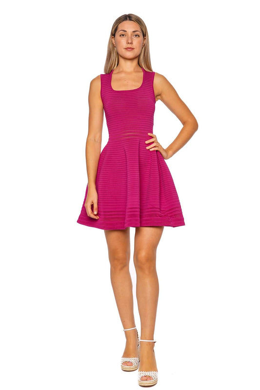 Lottie Bougainvillea Knit Mini Dress