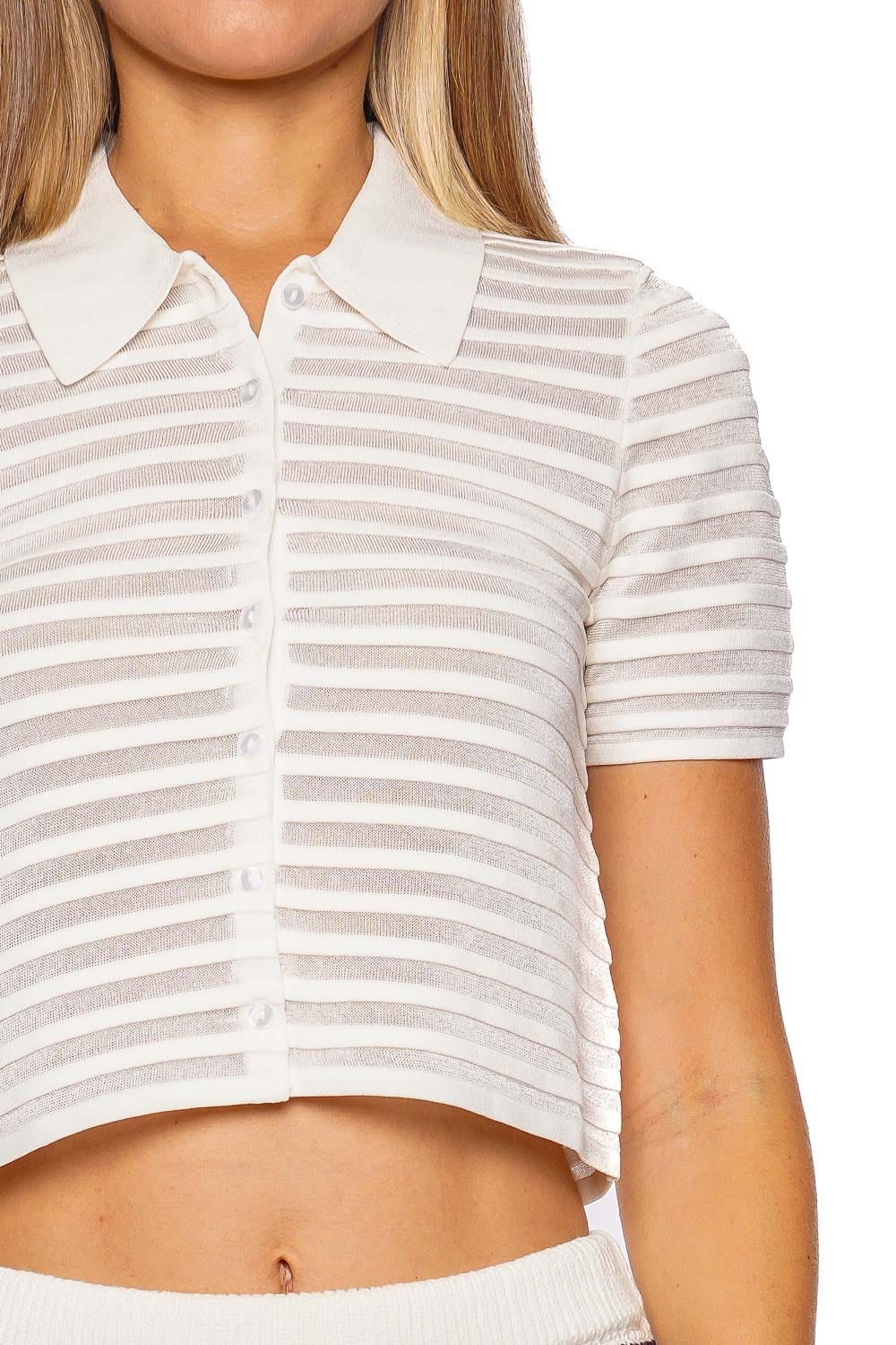 Larken Short Sleeve Knit Cardigan