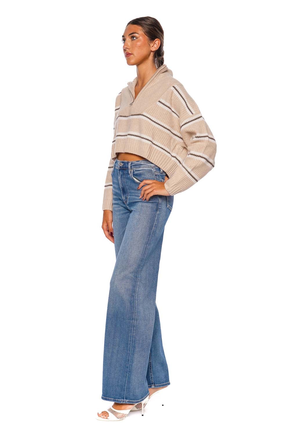 Lyra Long Cooper Wide Leg Jean
