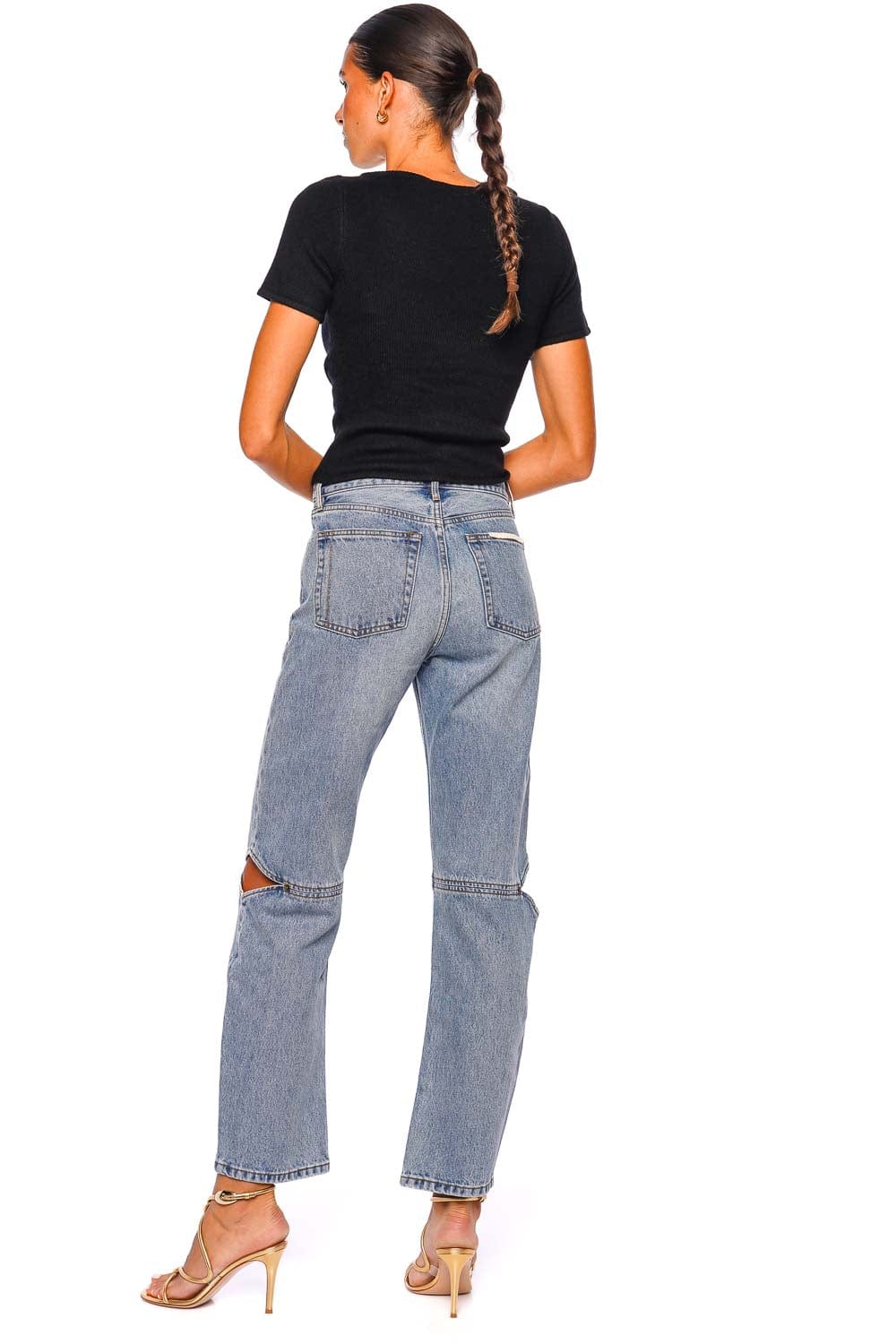 Cowgirl 1962 Vintage Cutout High Waist Jeans