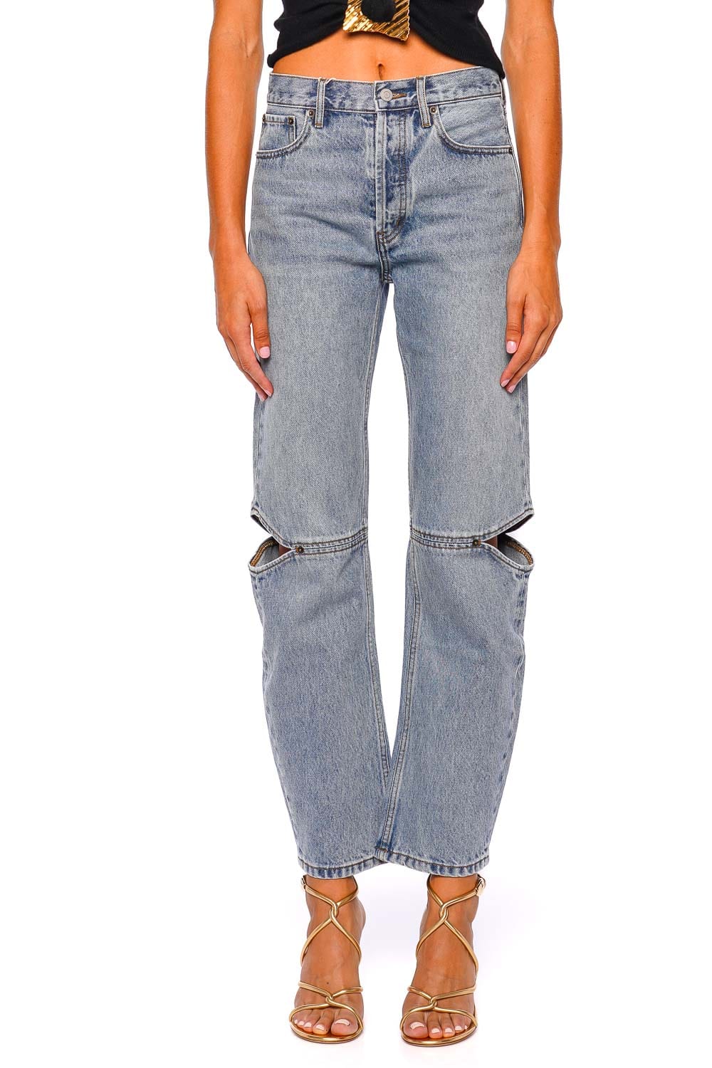 Cowgirl 1962 Vintage Cutout High Waist Jeans