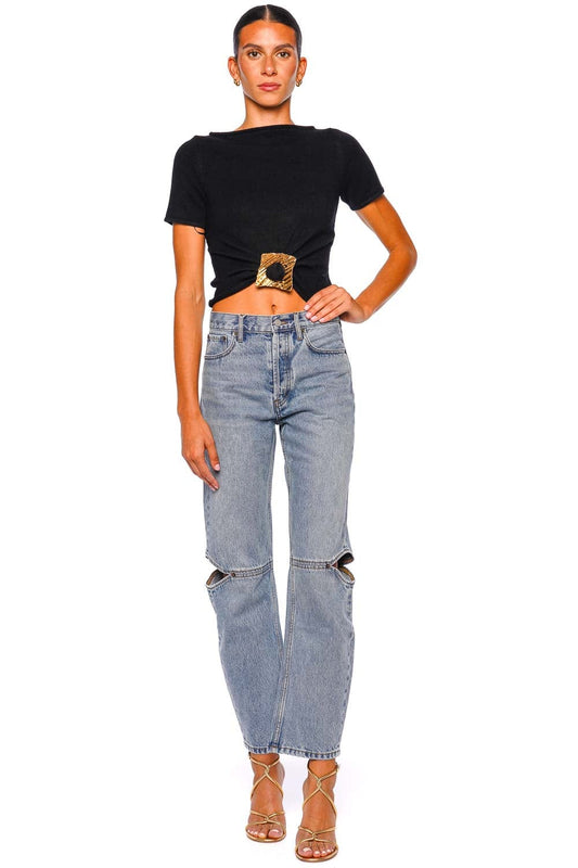 Cowgirl 1962 Vintage Cutout High Waist Jeans