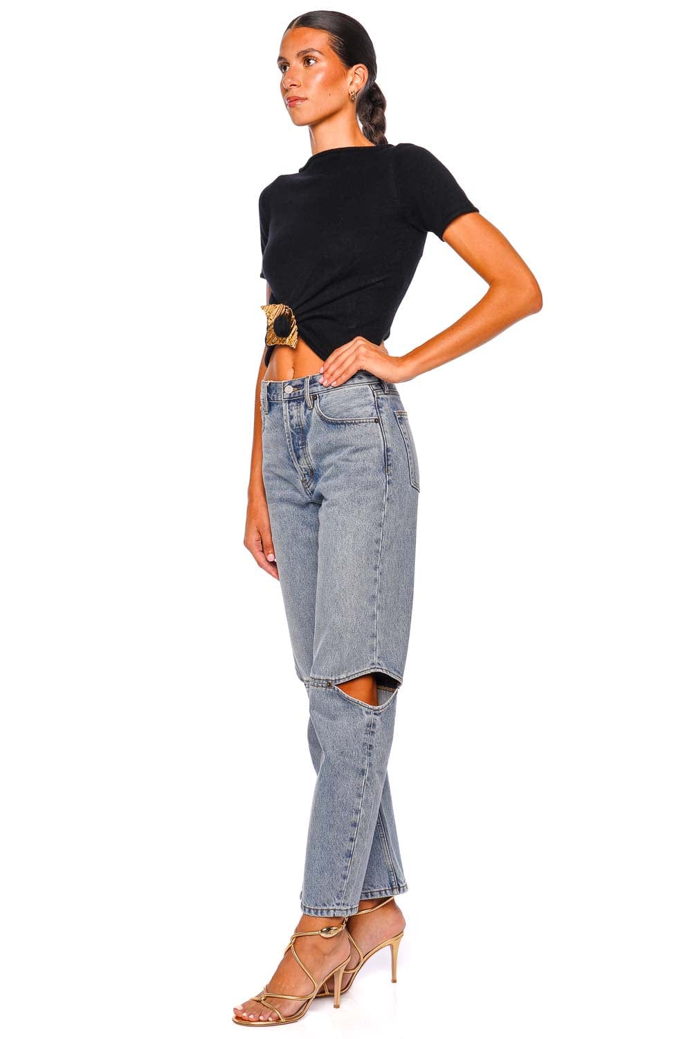 Cowgirl 1962 Vintage Cutout High Waist Jeans