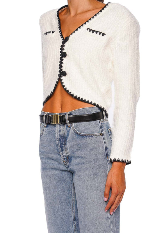 Capet Black Leather Belt