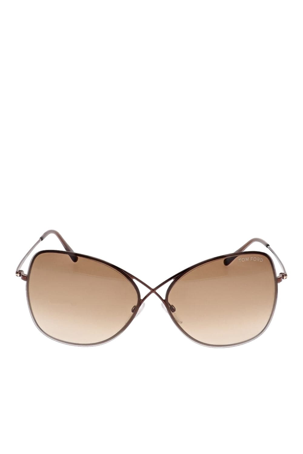 Colette Brown Gradient Butterfly Sunglasses