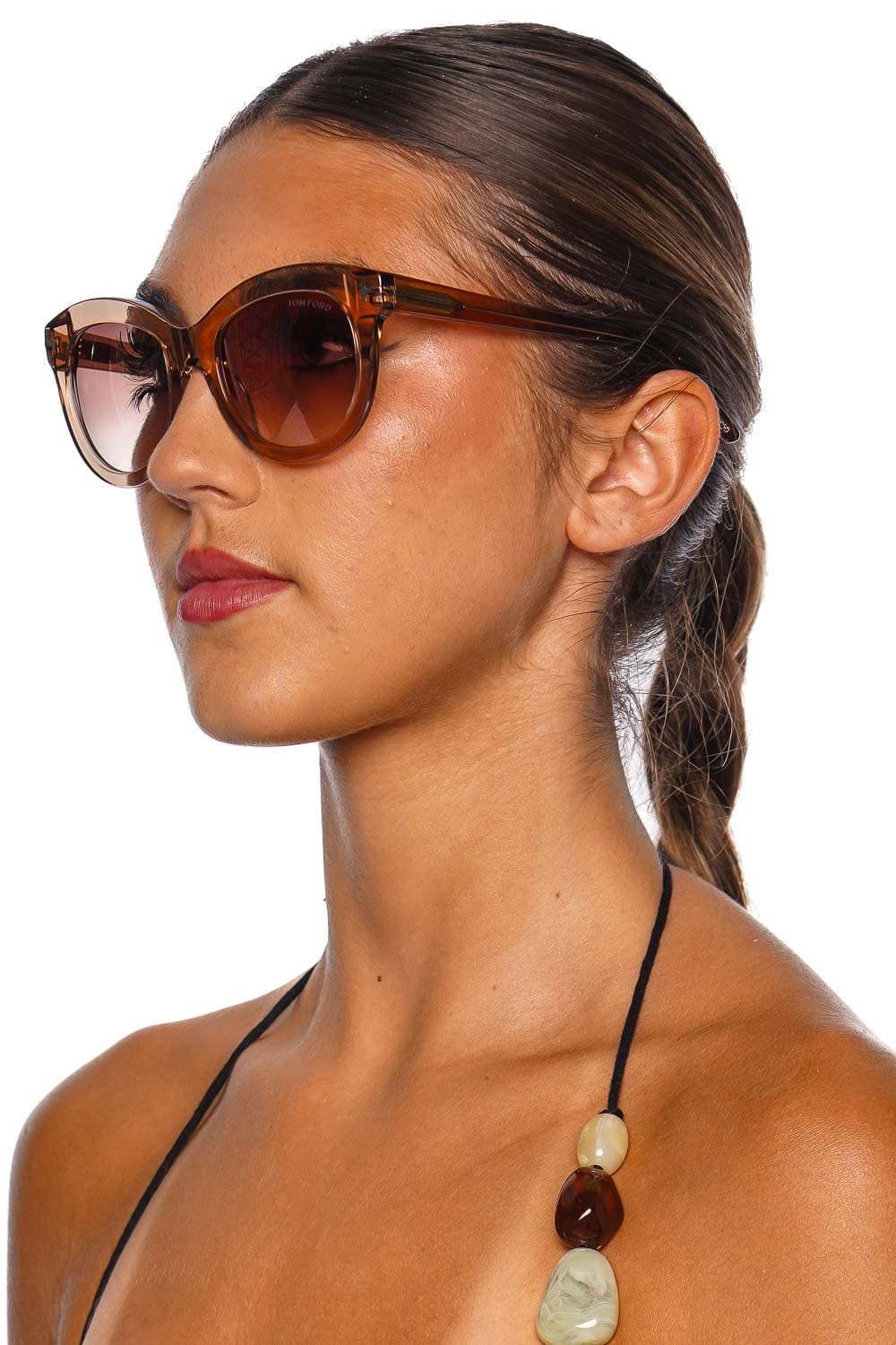 Odette Champagne Acetate Sunglasses