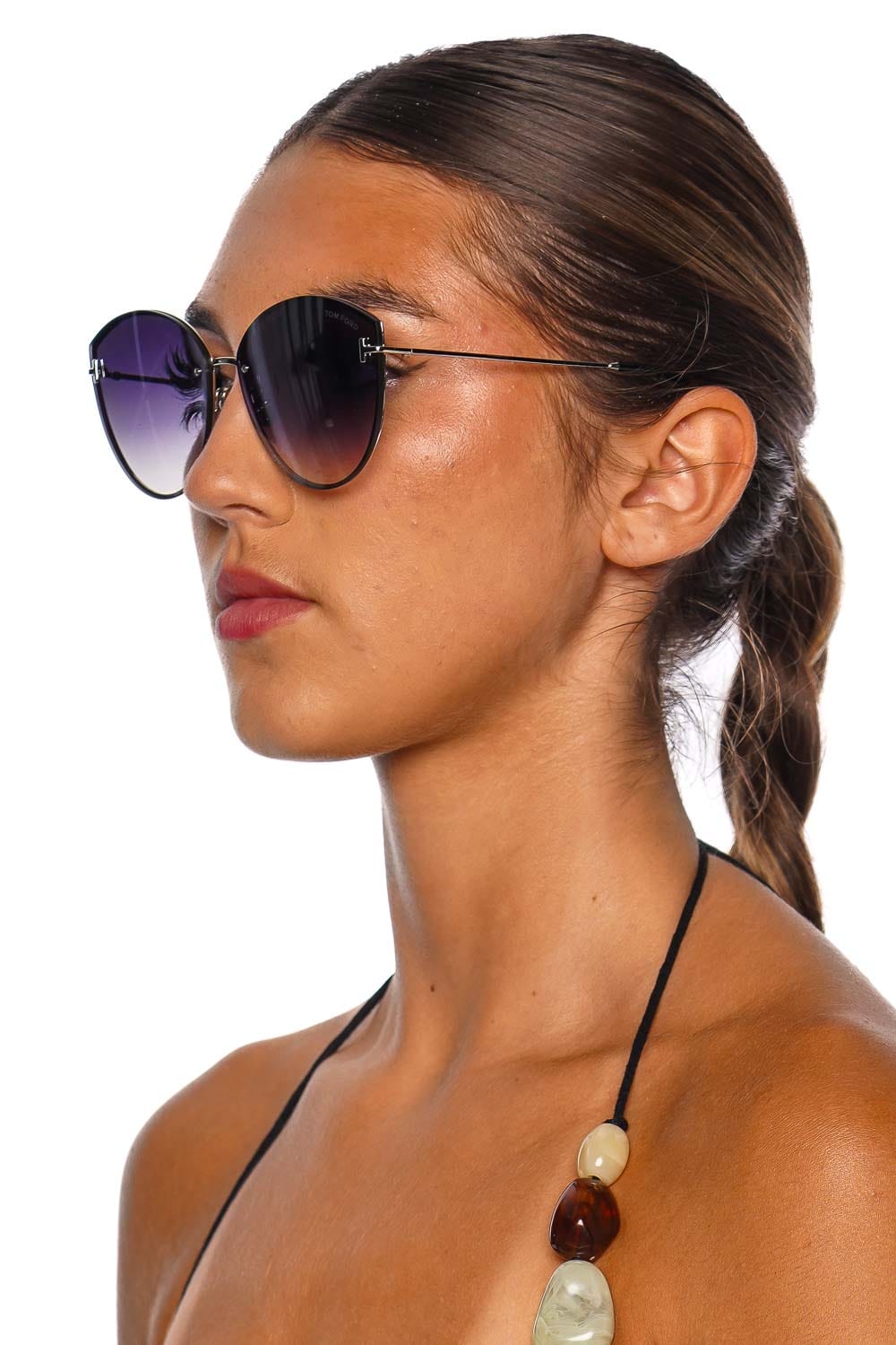 Evangeline Cat Eye Gradient Sunglasses