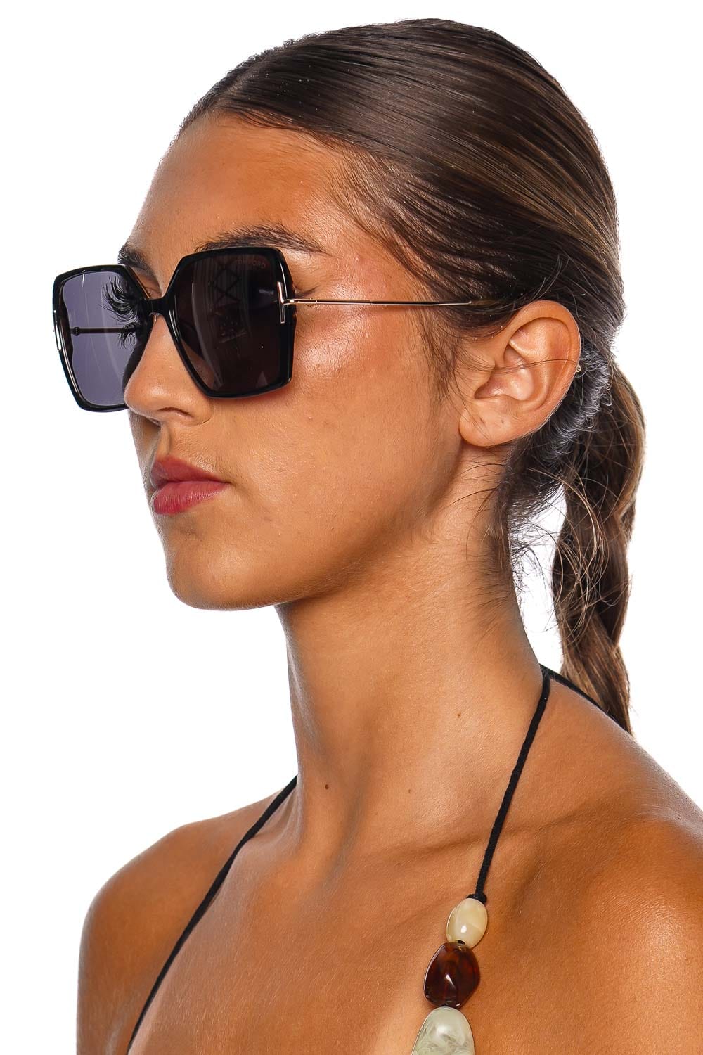 Joanna Black Butterfly Sunglasses