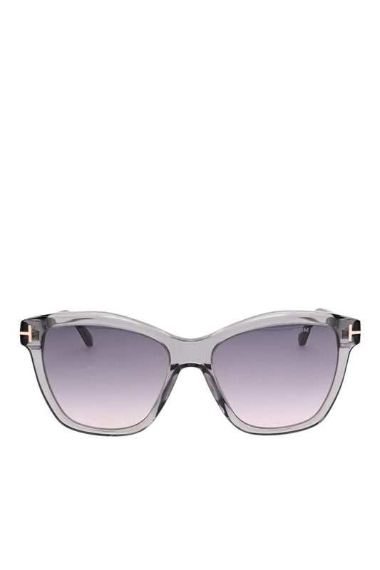 Lucia Transparent Grey Gradient Sunglasses