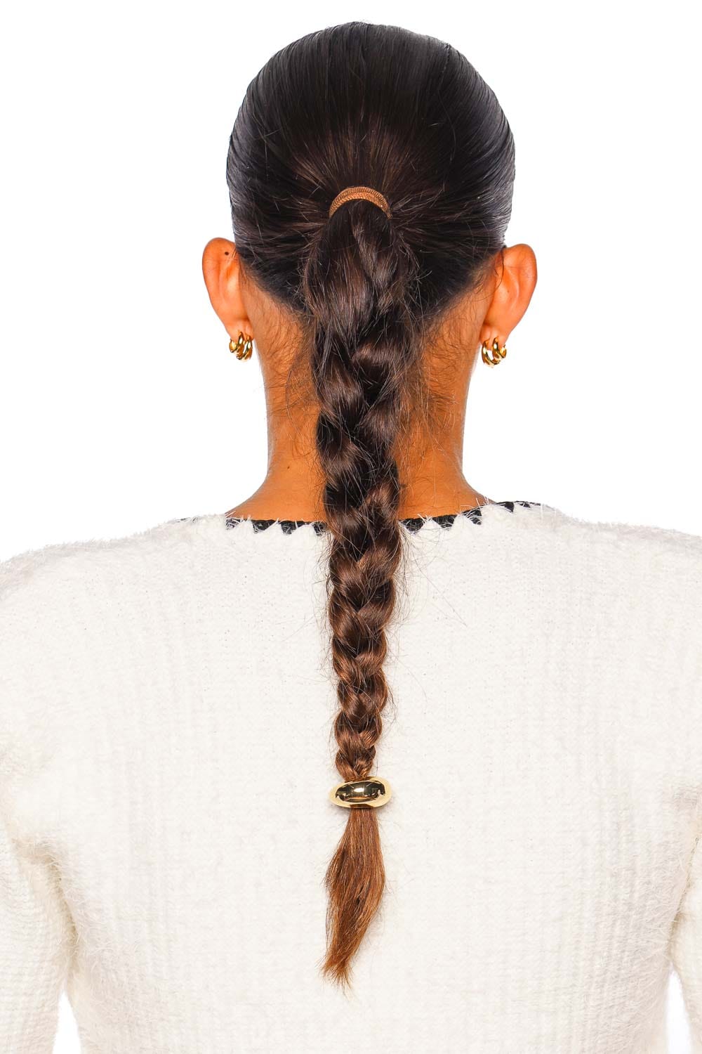 Mini Dome Gold Pony Cuff
