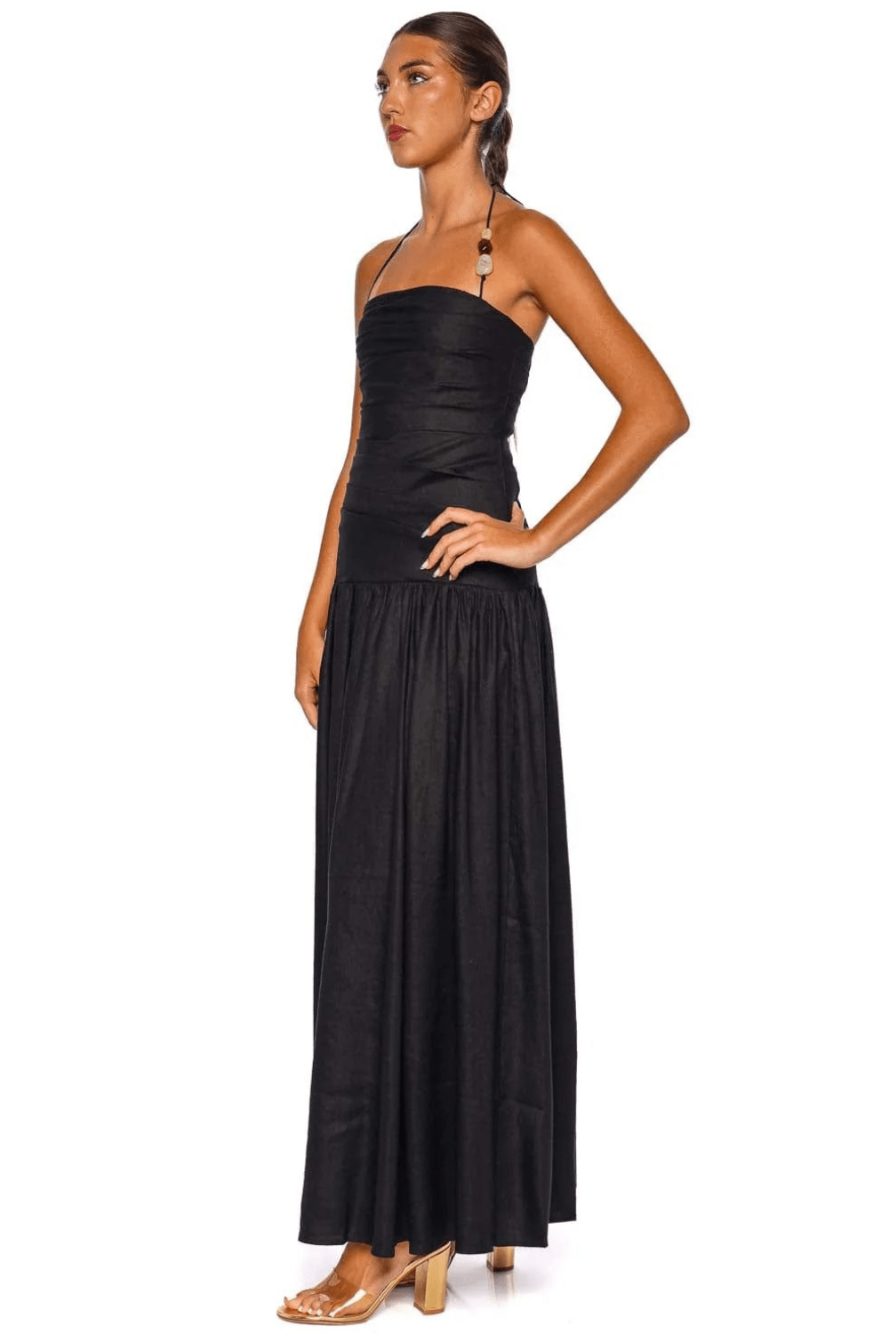 Kasbah Draped Halter Maxi Dress