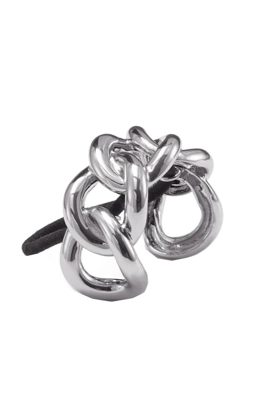 Elena Silver Chain Pony Cuff