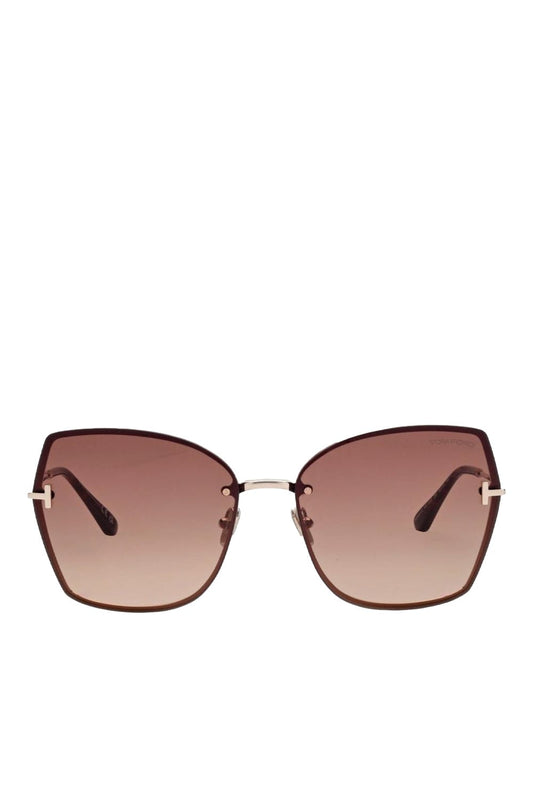 Nickie Rose Gold Butterfly Sunglasses