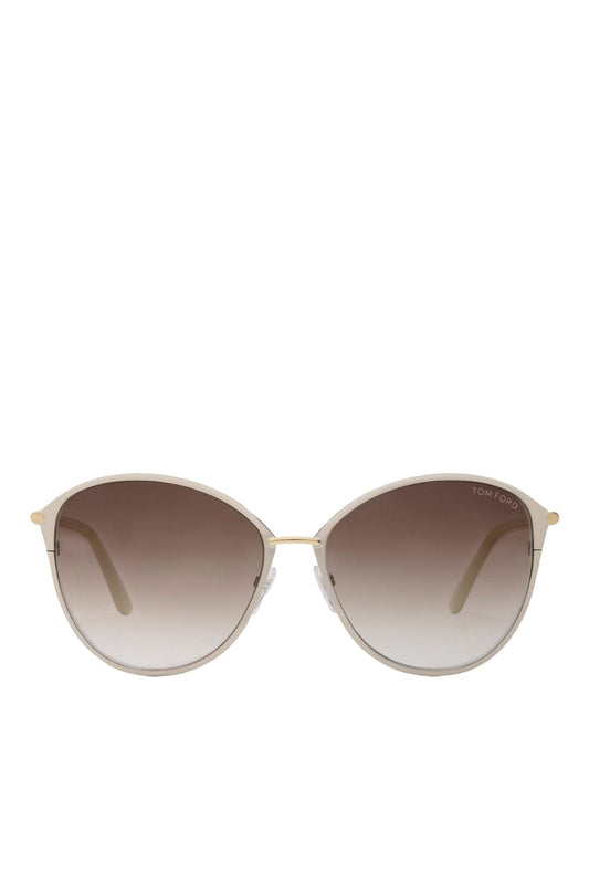Penelope Round Gradient Sunglasses