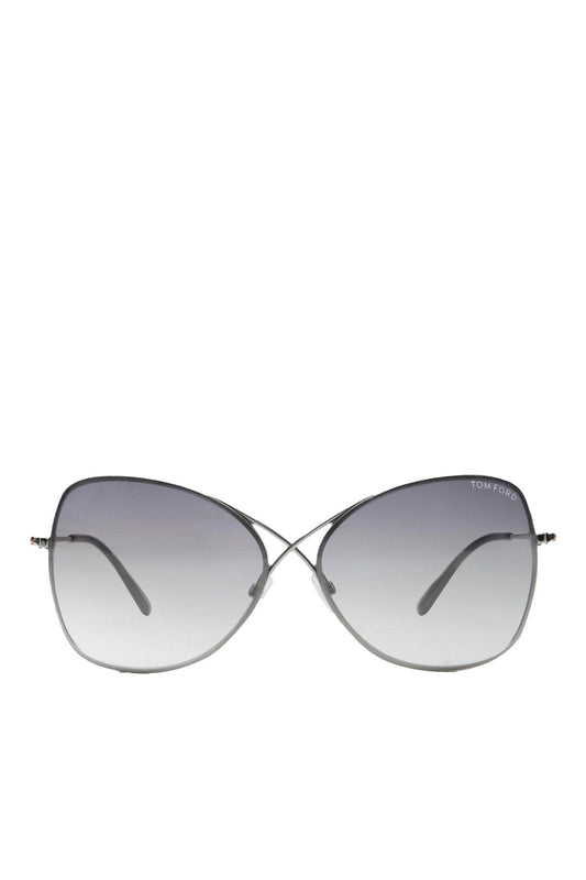 Colette Gunmetal Butterfly Sunglasses