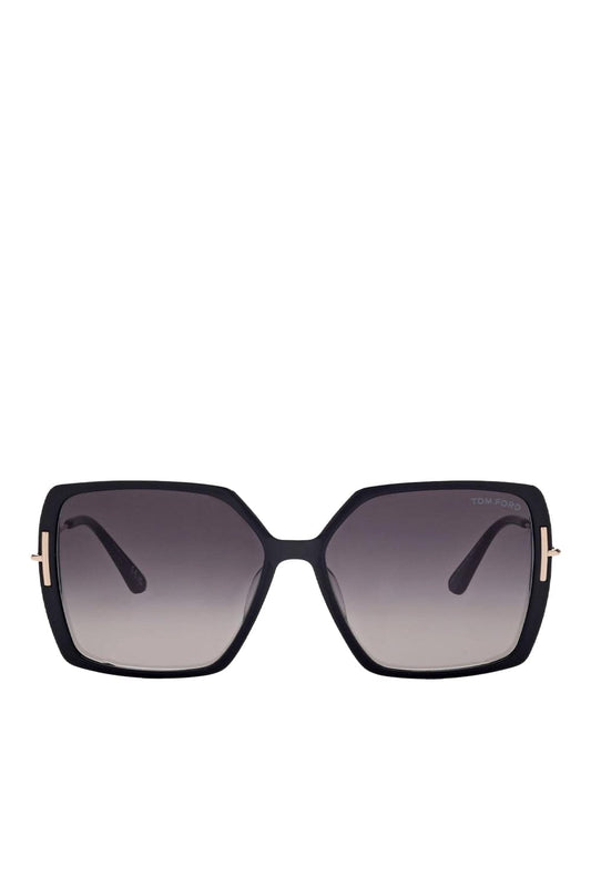 Joanna Black Gradient Butterfly Sunglasses