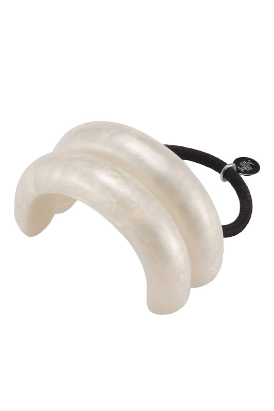 Pearlescent Marble Double Arch Pony Cuff