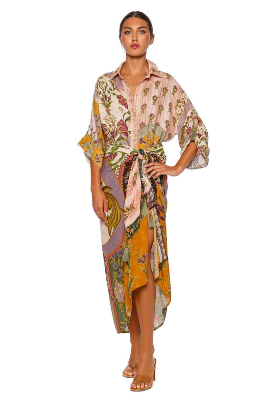 Chrissy Aura Button Down Shirt