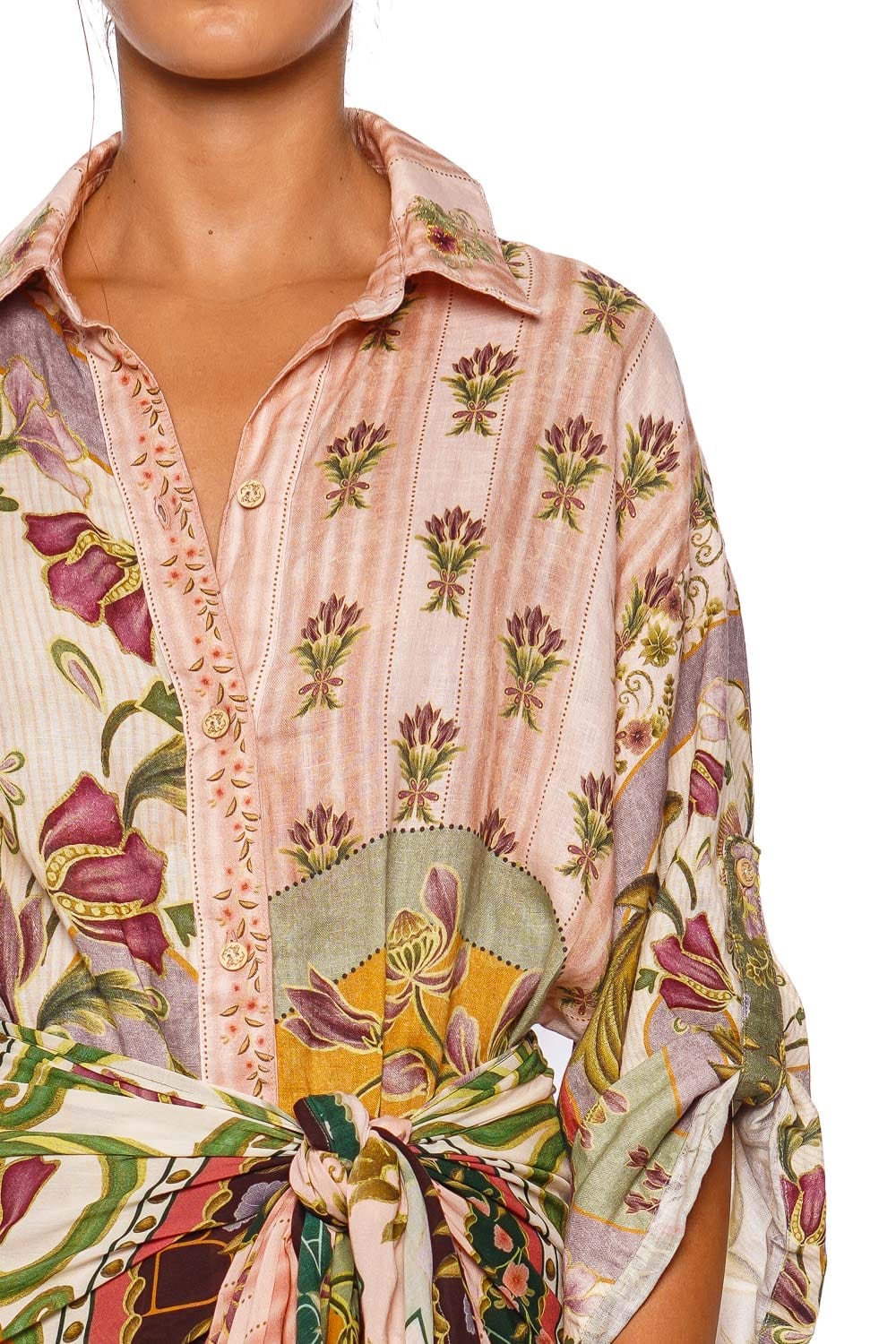 Chrissy Aura Button Down Shirt