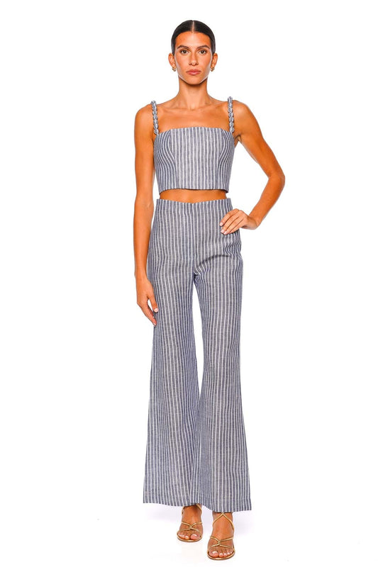 Amor Profundo Striped Wide Leg Pant