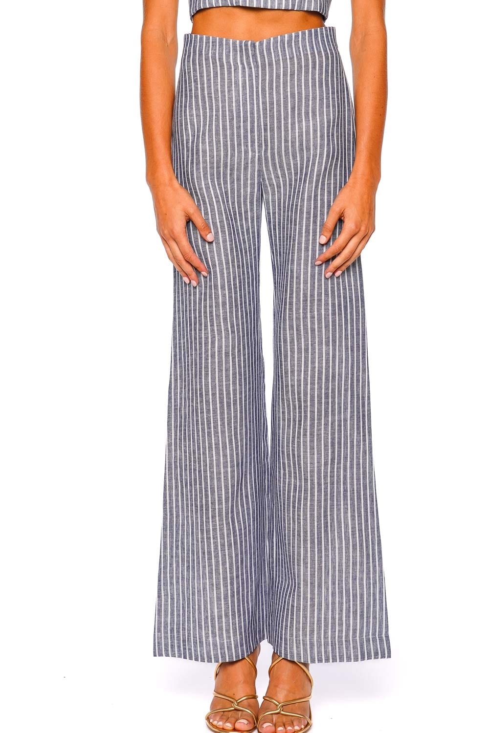 Amor Profundo Striped Wide Leg Pant