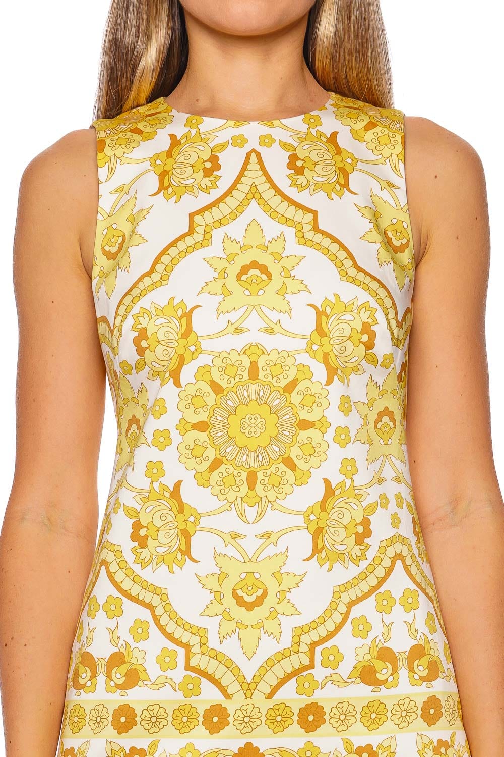 Mackenzie Mystic Yellow Mini Shift Dress