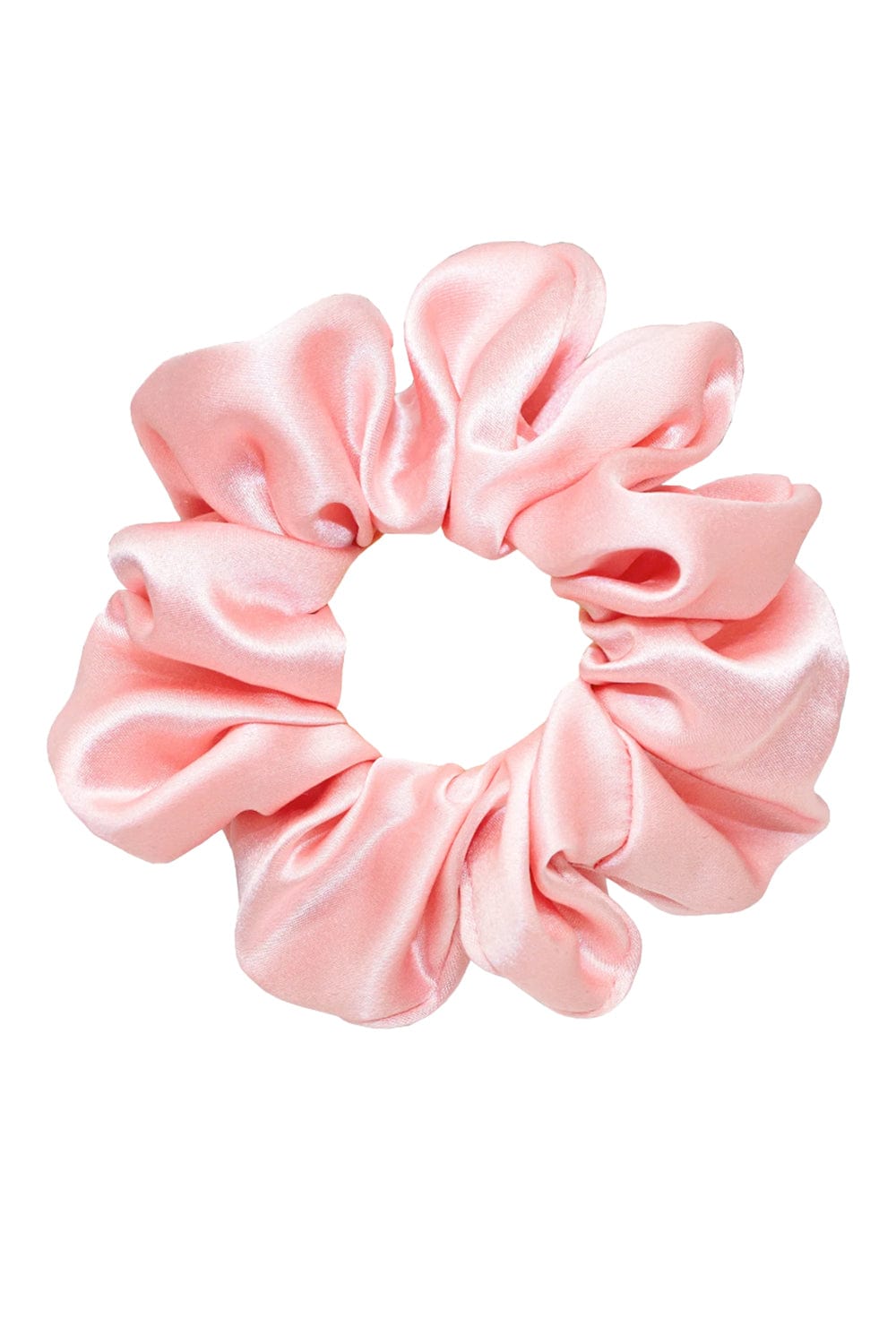 Sweet Dreams Rose Tan Silk Scrunchie