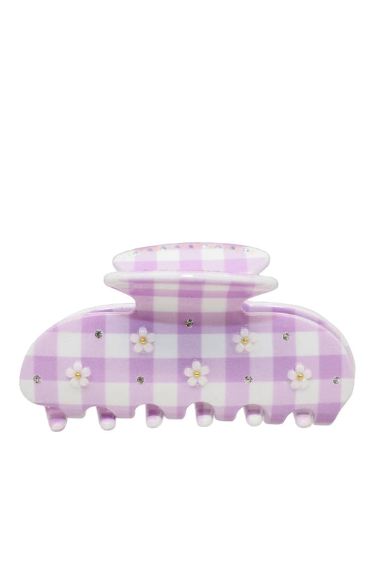Daisy Pink Picnic Sweetheart Hair Clip